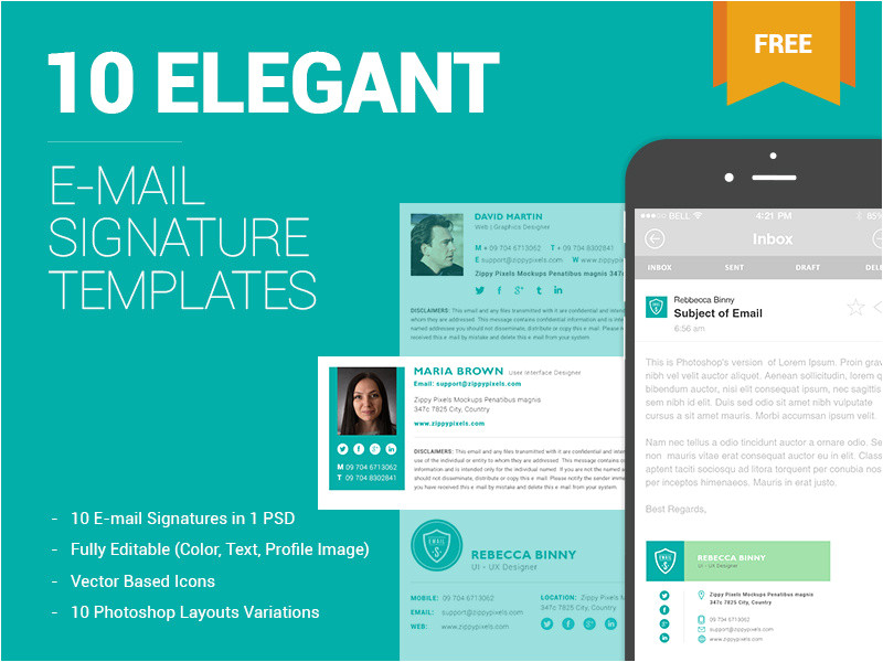2348667 10 free email signature templates