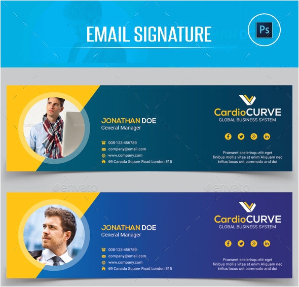 Email Signature Templates Psd Free Download 1 Email Signature Templates Psd Free Download 29 Sample Email Signatures Psd Vector Eps