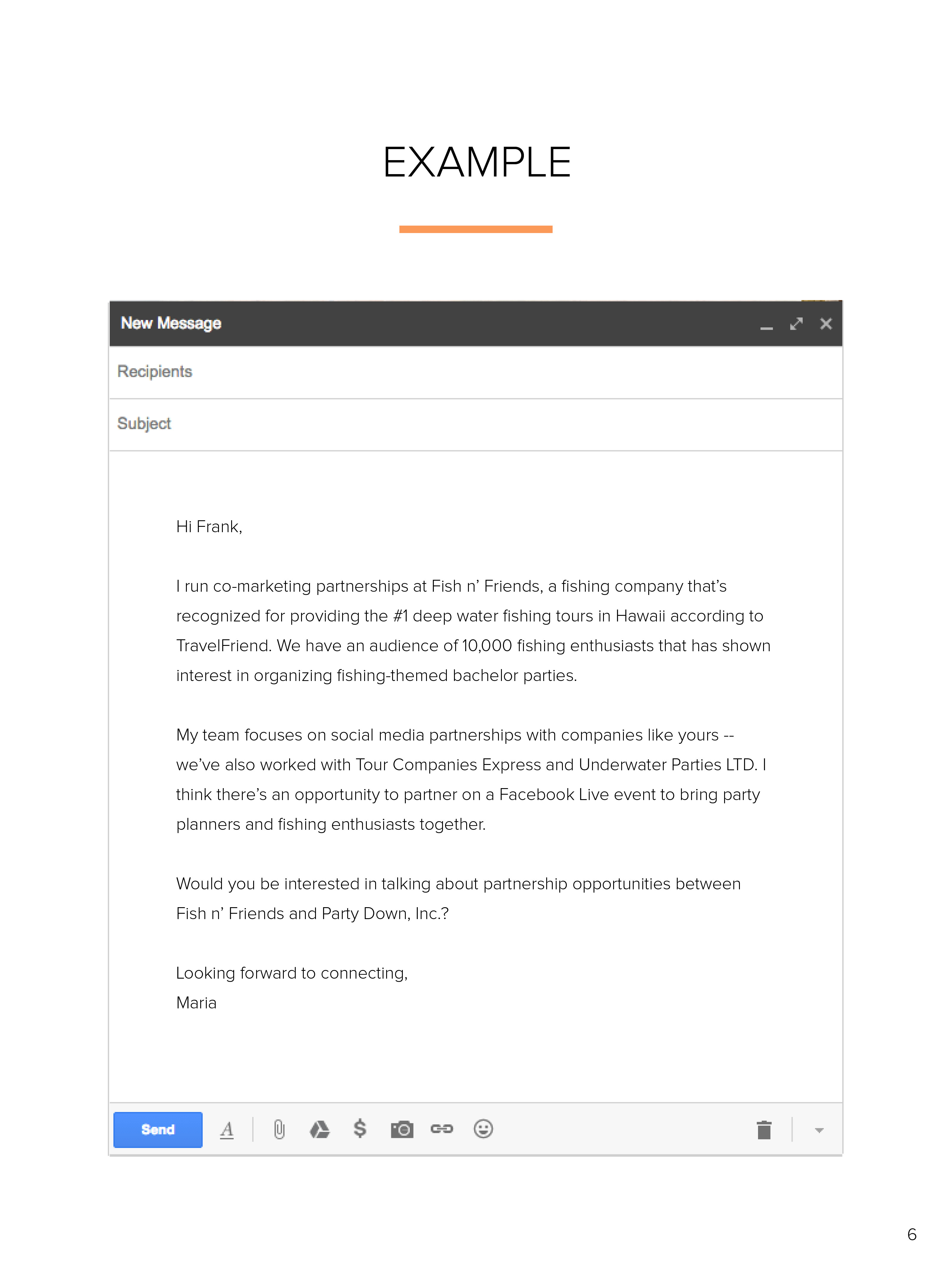 email templates for marketing and sales