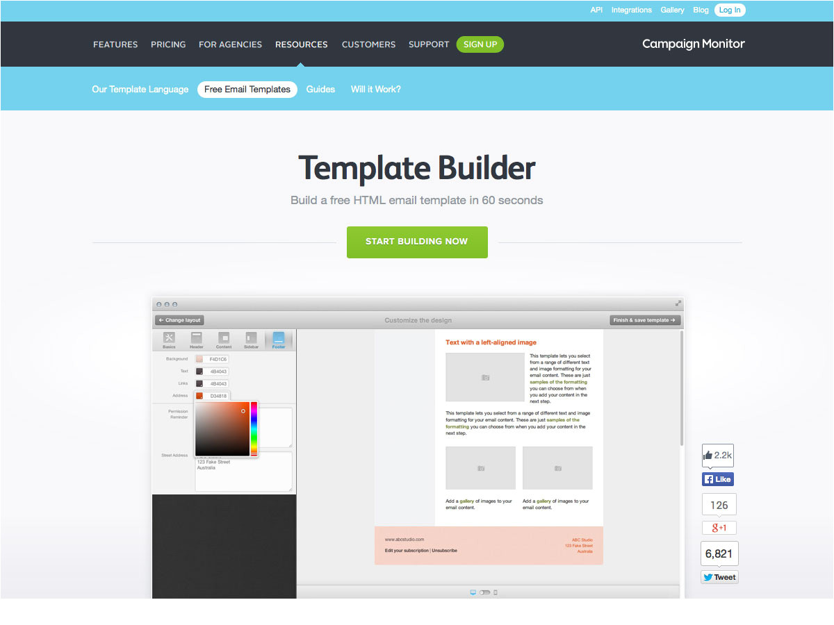 Email Template Builder software the Art Of Email Design Designcontest