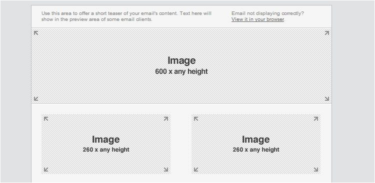 Email Template Dimensions 1 Email Template Dimensions 30 Free Responsive Email and Newsletter Templates