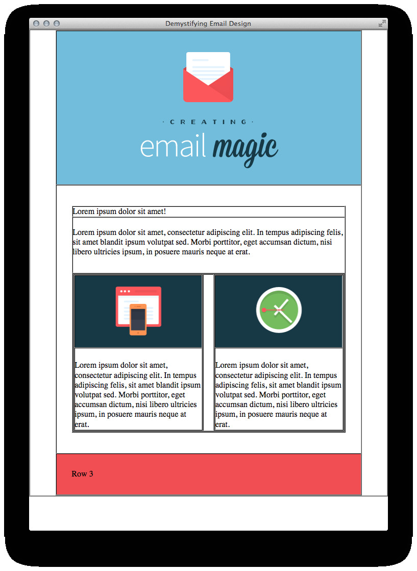 build an html email template from scratch webdesign 12770
