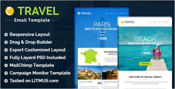travel email templates