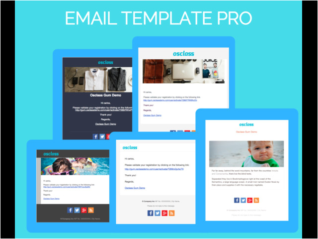 email template pro 662