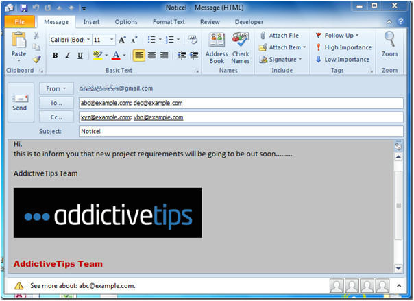 create use email templates in outlook 2010