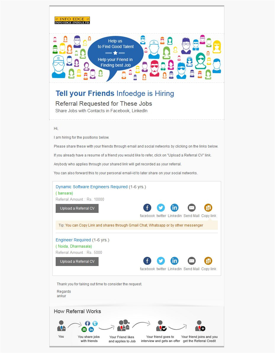 sample referral mailers