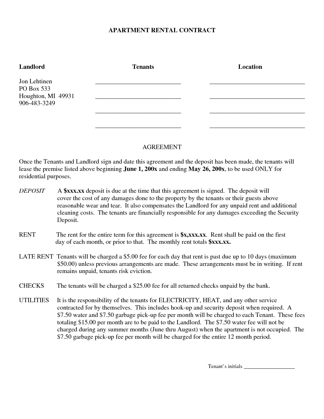 free fake lease agreement exclusive best s of apartment rental agreement template ee a145365