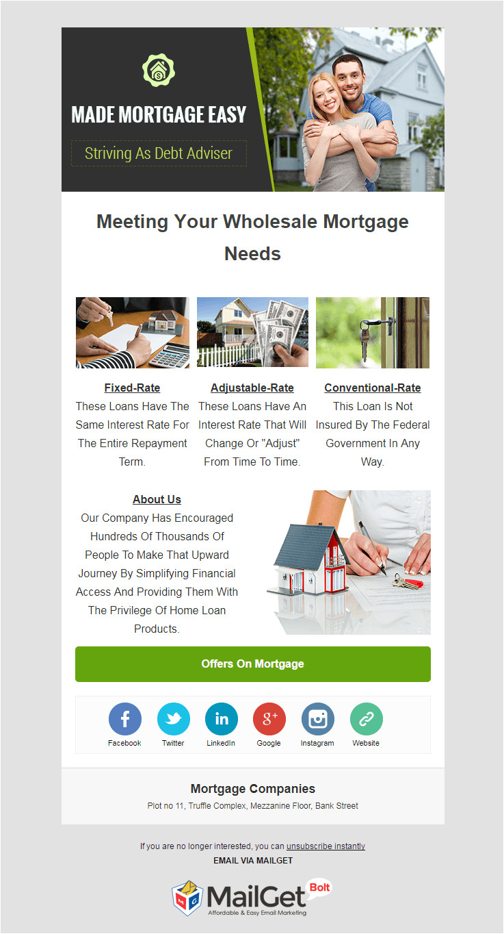 best financial advisors email templates