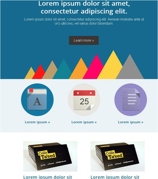 20 best flat style responsive email templates