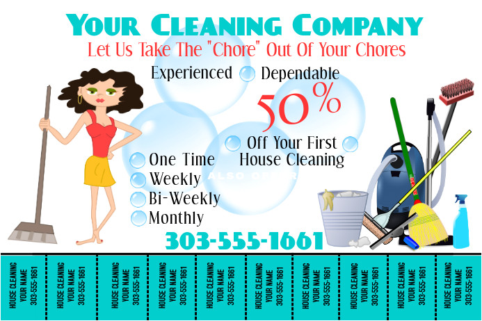 Flyers for Cleaning Business Templates Make Free Home Cleaning Flyers Postermywall
