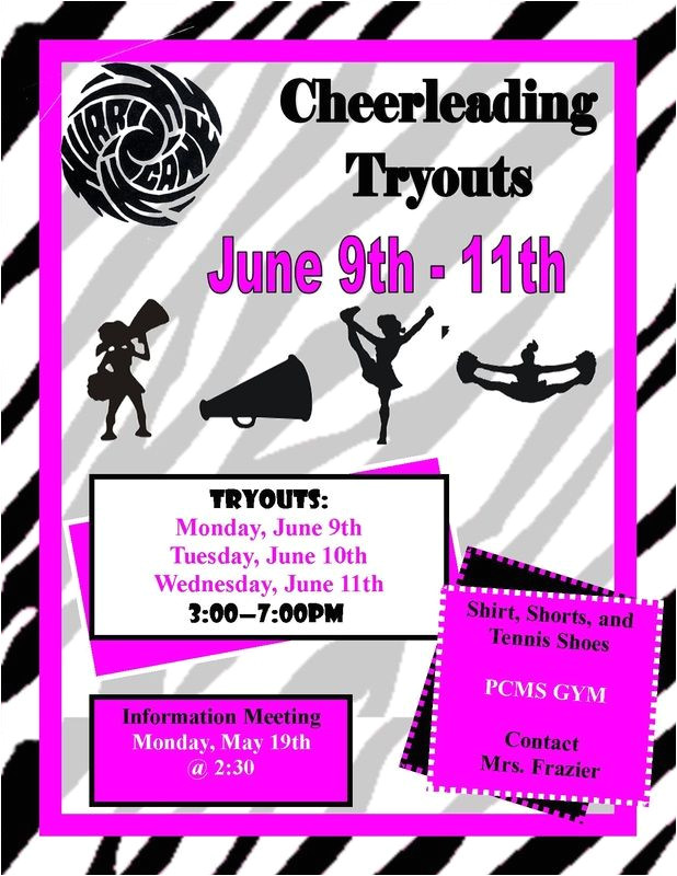Free Cheerleading Tryout Flyer Template Cheerleading Tryouts Publisher Flyer Free Download and