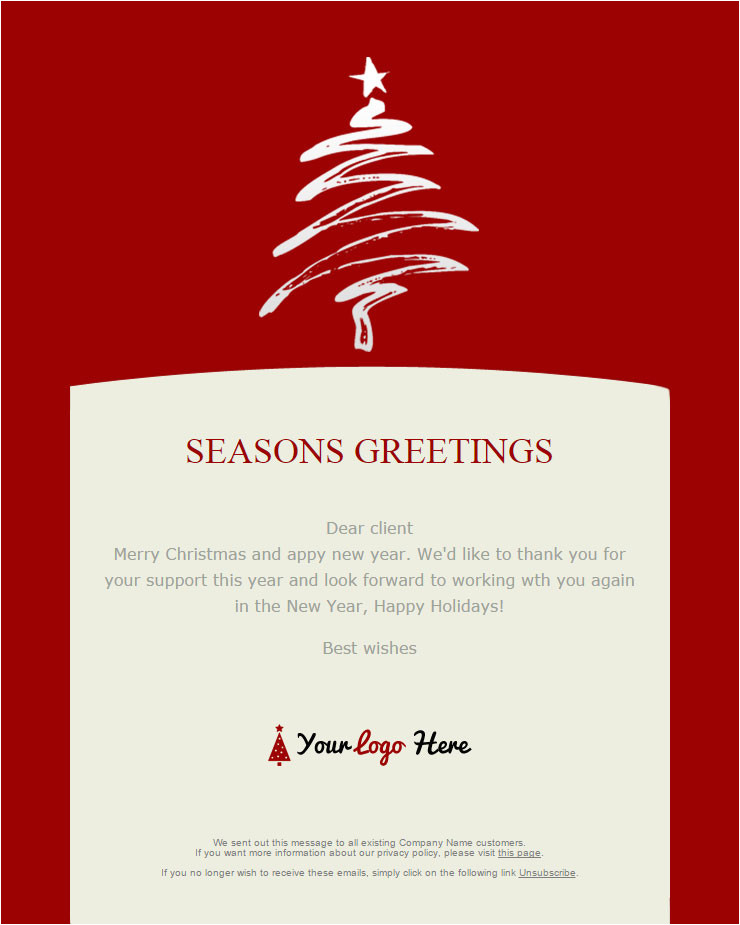 104 free christmas and new year email templates for sendblaster