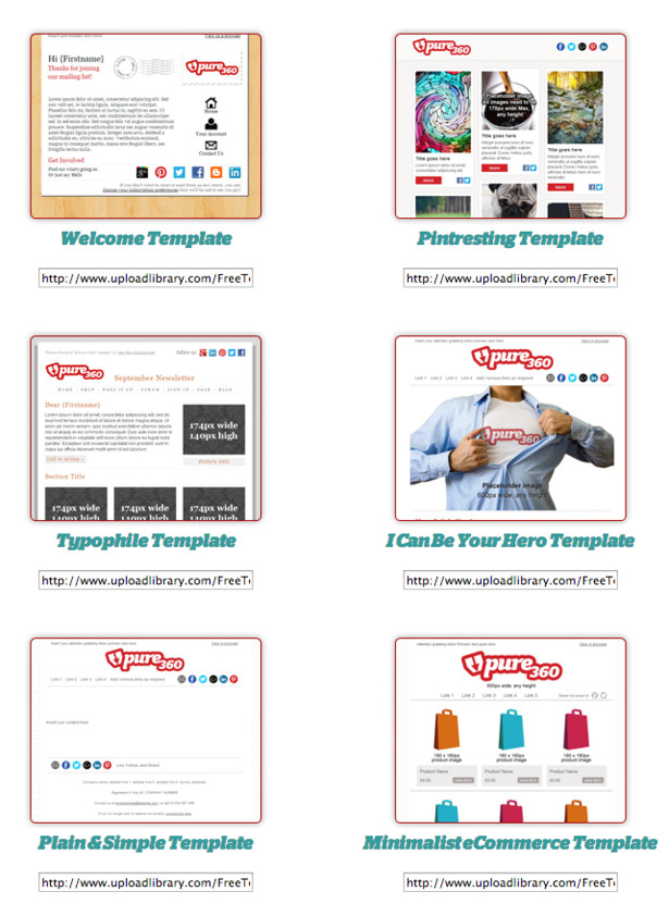 65529 12 free email marketing templates for small businesses
