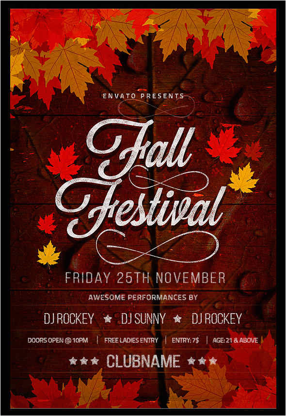 event flyer templates