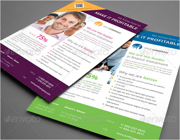indesign flyer templates for business