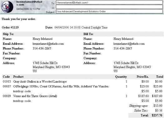 Free HTML order Confirmation Email Template order Confirmation Templates Word Excel Samples