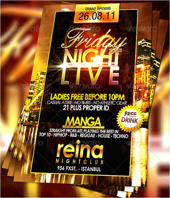 Free Nightclub Flyer Templates 160 Free and Premium Psd Flyer Design Templates Print