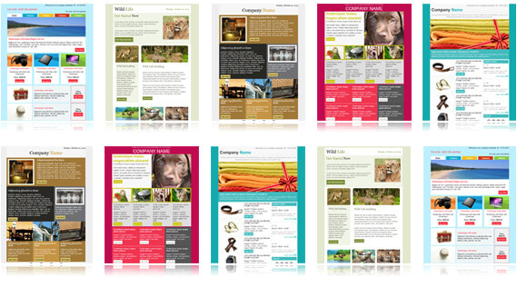 Free Online Newsletter Templates for Email 900 Free Responsive Email Templates to Help You Start
