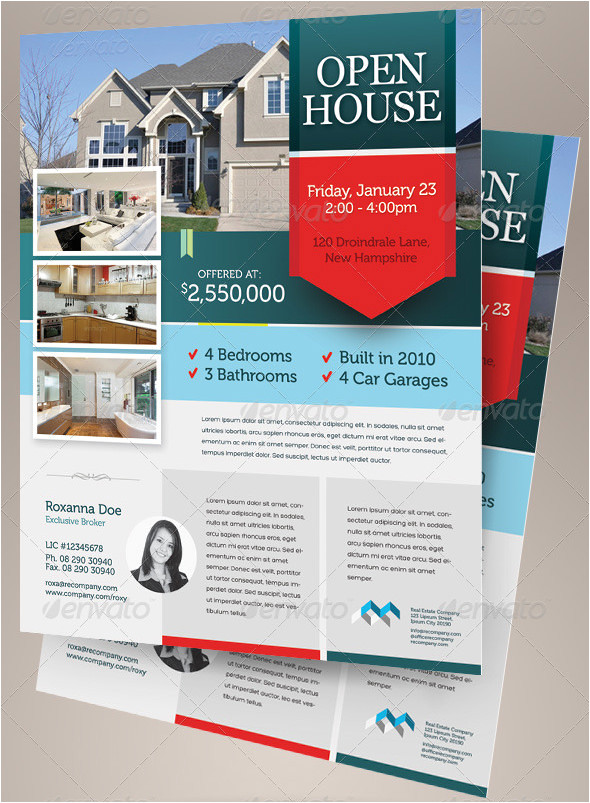 open house flyer template