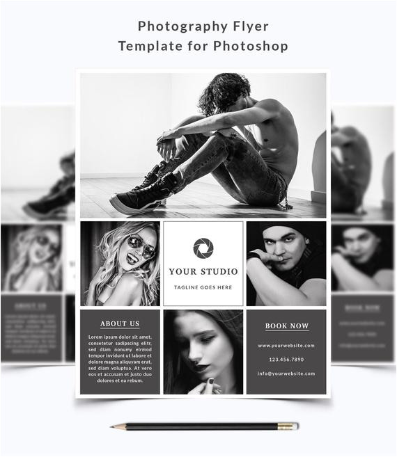 Free Photoshop Flyer Templates for Photographers Photography Flyer Template 011 for Photoshop 8 5 X 11