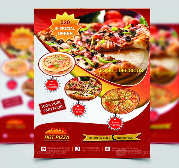 pizza flyer