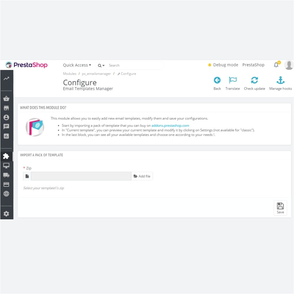 Free Prestashop Email Templates Email Templates Manager Prestashop Addons