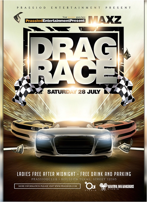 Free Race Flyer Template 25 Stunning Racing Flyer Designs Creatives Psd Ai