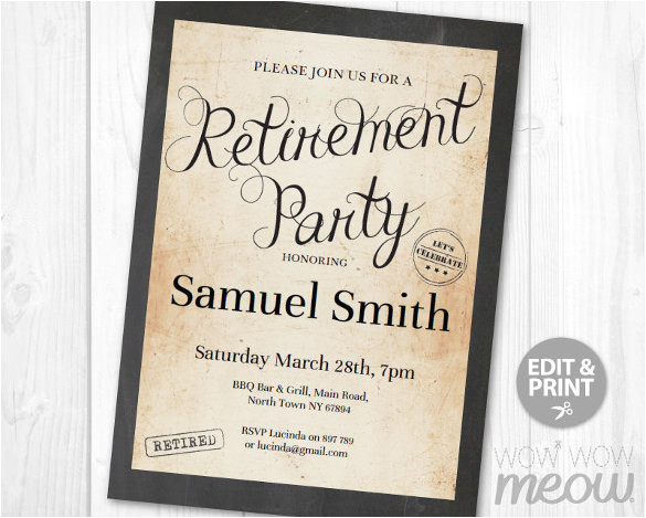 Free Retirement Templates for Flyers 1 Free Retirement Templates for Flyers 12 Retirement Party Flyer Templates to Download Ai Psd Docs