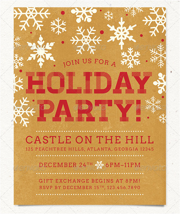 Free Template for Holiday Party Flyer Amazing Holiday Party Flyer Templates 21 Download