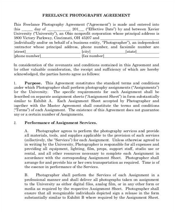 Freelance Designer Contract Template Uk 13 Sample Freelance Contract Templates Pages Word