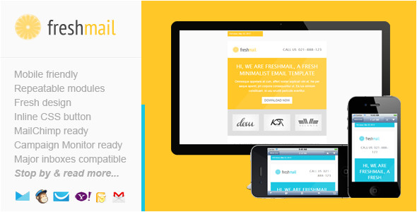 freshmail responsive email template