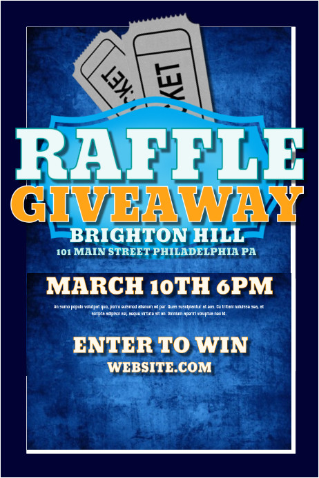 Giveaway Flyer Template 1 Giveaway Flyer Template Contest Poster Templates Postermywall