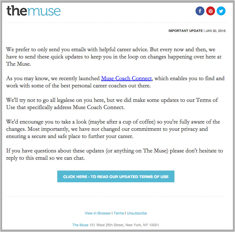 Go Live Announcement Email Template 1 Go Live Announcement Email Template 5 Email Newsletter Templates to Always Have Mailup Blog
