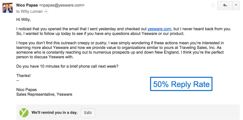 Good Follow Up Sales Email Template 4 Sales Follow Up Email Samples with Templates Ready to Go