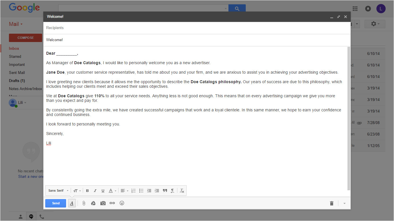 google tip how to create your own email