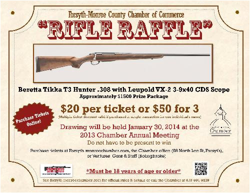 Gun Raffle Flyer Template 1 Gun Raffle Flyer Template Rifle Raffle Oct 8 2013 to Jan 29 2014 forsyth