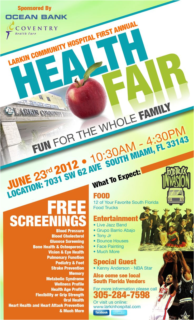 Health and Wellness Fair Flyer Template 15 Best Images About Health Fair On Pinterest Wear