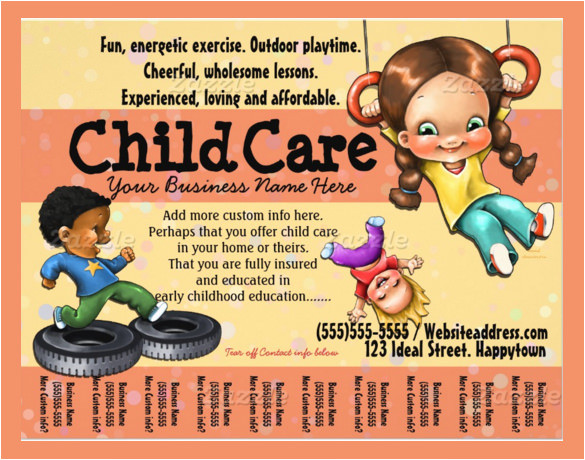 Home Daycare Flyers Free Templates 33 Daycare Flyer Templates Word Psd Ai Eps Vector