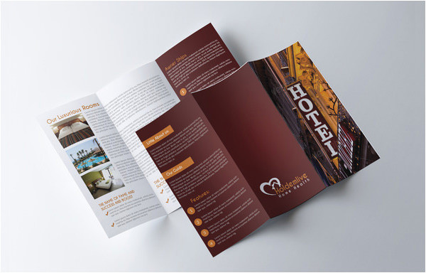 Hotel Flyer Templates Free Download 14 Hotel Brochure Template Psd Indesign