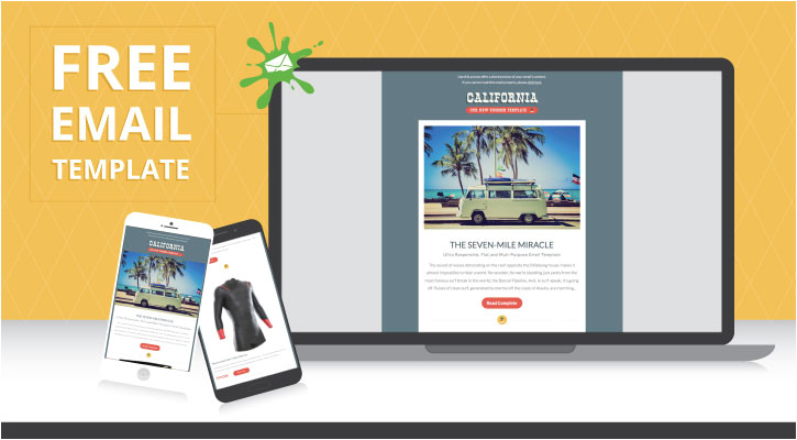 make your next email campaign sizzle with this free fluid hybrid template