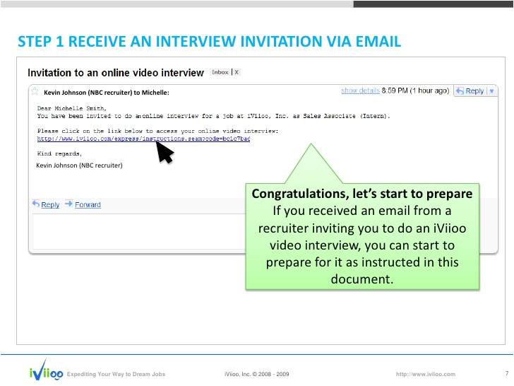 iviioo candidate video interview tutorial