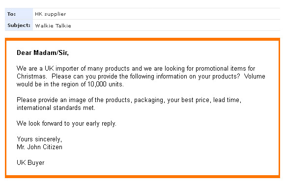 How to Write A Business Email Template Sample Business Email Slim Image