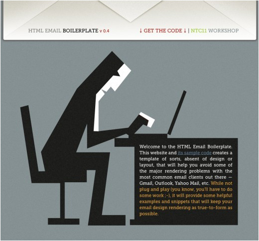 Html Email Template Boilerplate 5 Awesome Website Boilerplates to Get Your Project Started