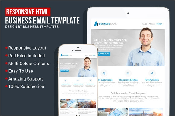 Html Email Templates for Outlook 9 Sample HTML Emails Psd