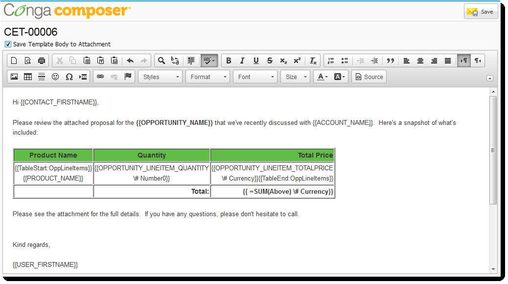 Html Table for Email Template Deep Dive Conga HTML Email Part 1 Conga