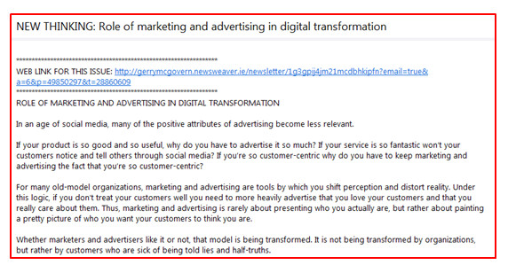 b2b email marketing examples