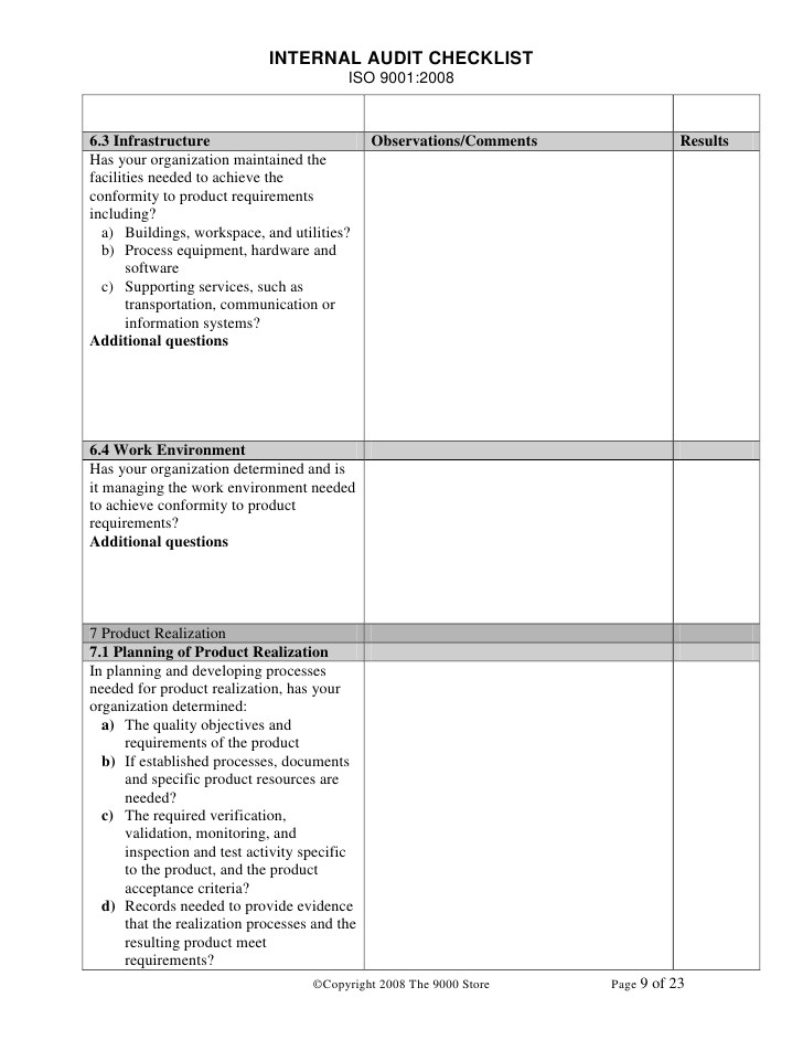iso 9001 contract review template