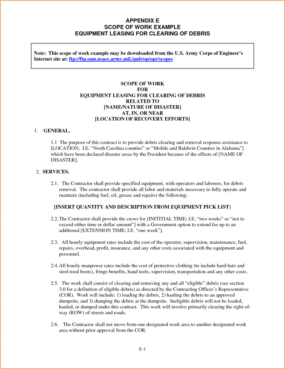 Junk Removal Contract Template williamsonga.us