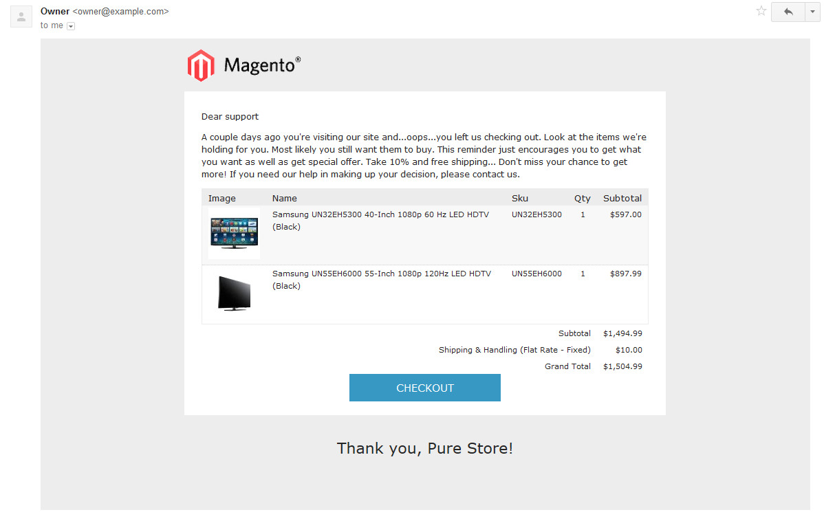 magento abandoned cart extension