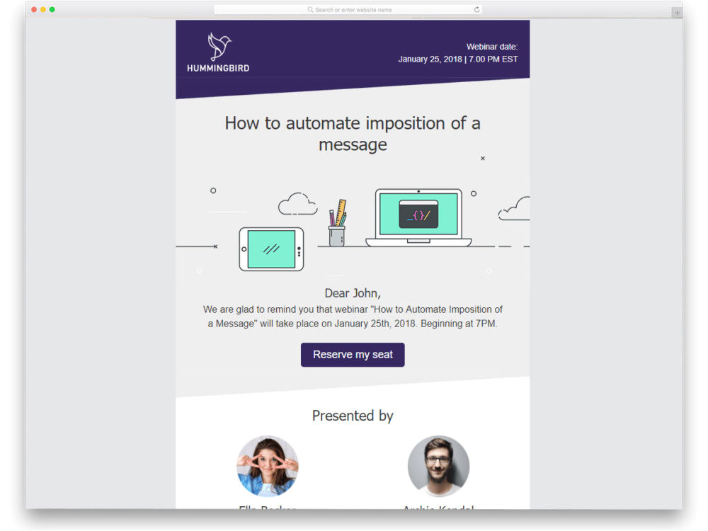 Mailchimp Email Templates Free Download 27 Easy to Customize Free Mailchimp Email Templates 2019